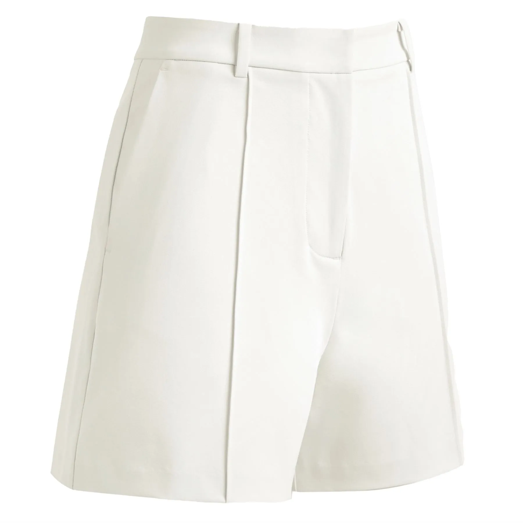Womens Performance High Waist Shorts Chalk White - 2024