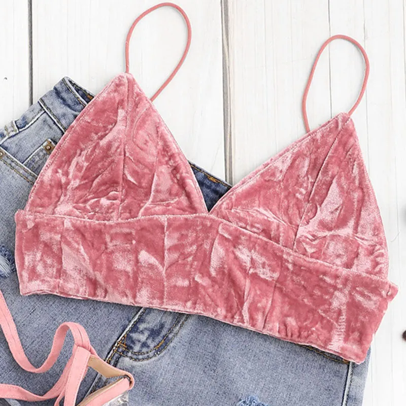 Women's Summer Velvet Bra