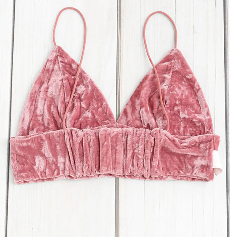 Women's Summer Velvet Bra