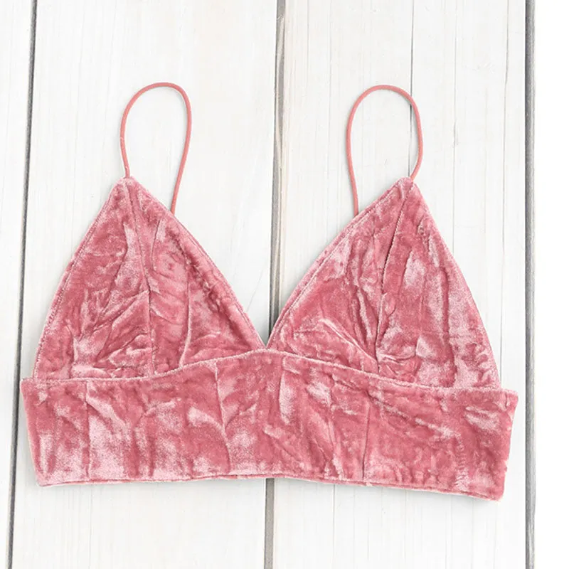 Women's Summer Velvet Bra