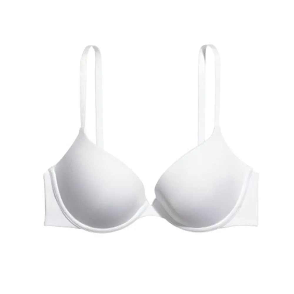 Women's Underwear | White Nylon Push-Up Bra