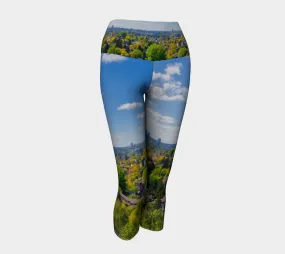 Women's Yoga Capris - McHugh Bluff Fall