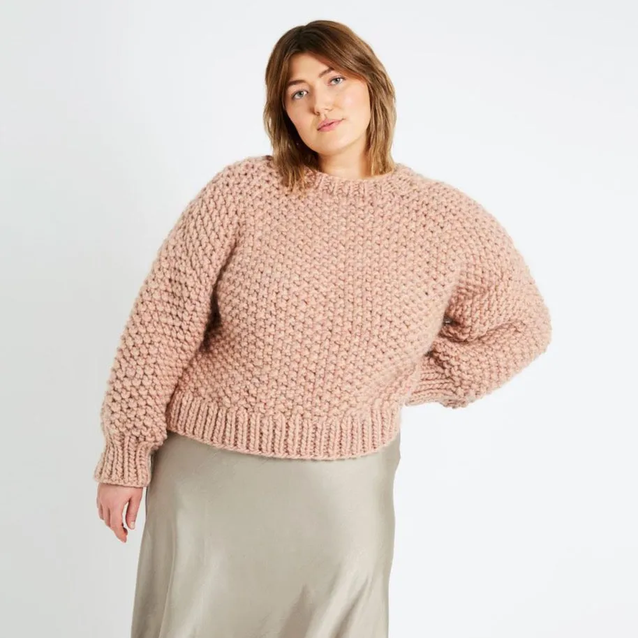 Wool & the Gang Amanda Sweater Knitting Pattern