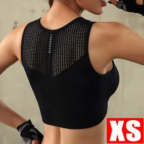 Yoga Crop Top Sports Bra Push Up