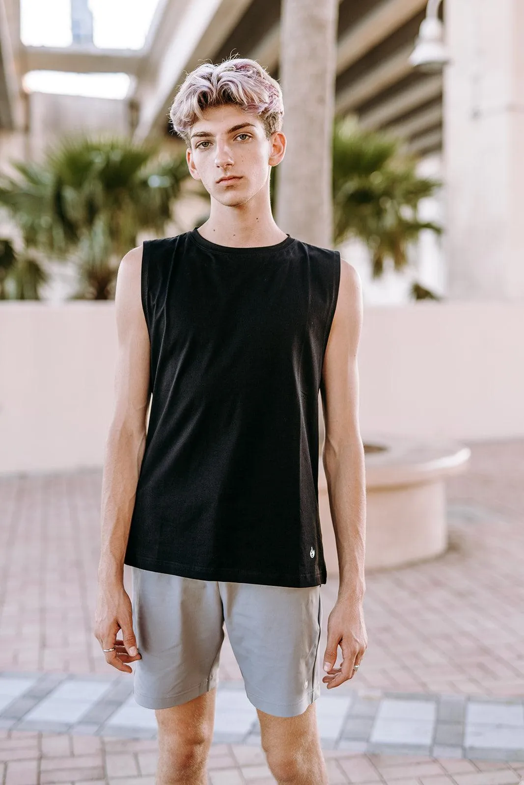 Youth Boys Grey Comfort Shorts