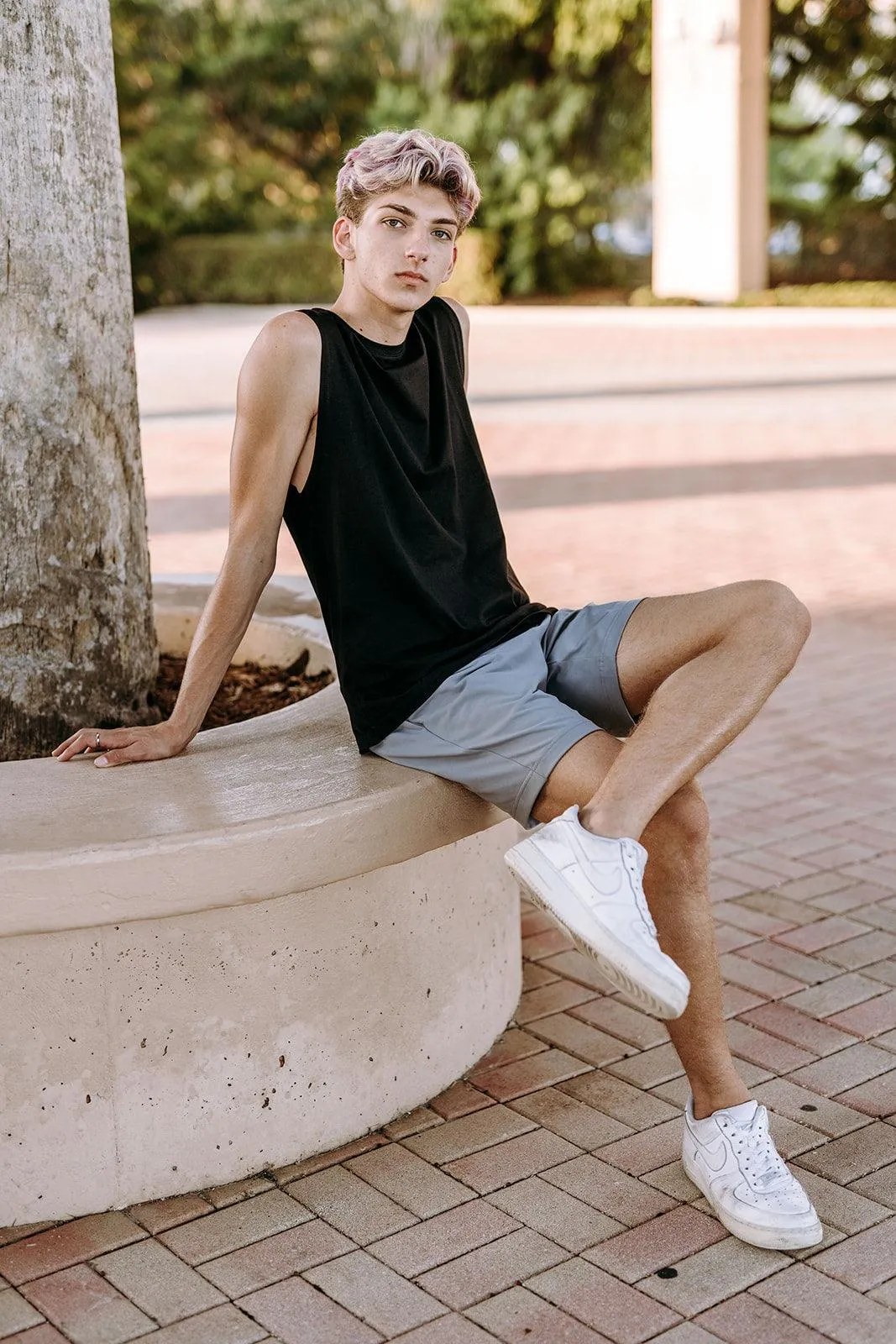 Youth Boys Grey Comfort Shorts